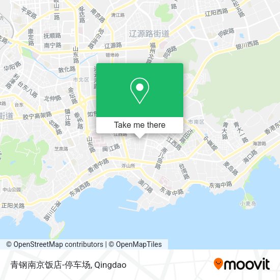 青钢南京饭店-停车场 map