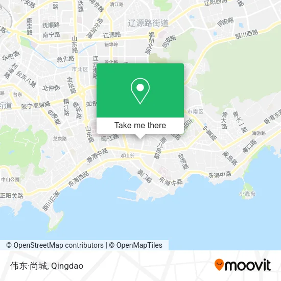 伟东·尚城 map