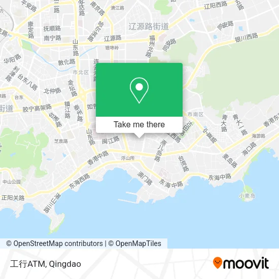 工行ATM map