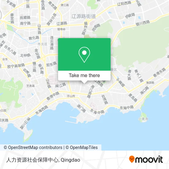 人力资源社会保障中心 map