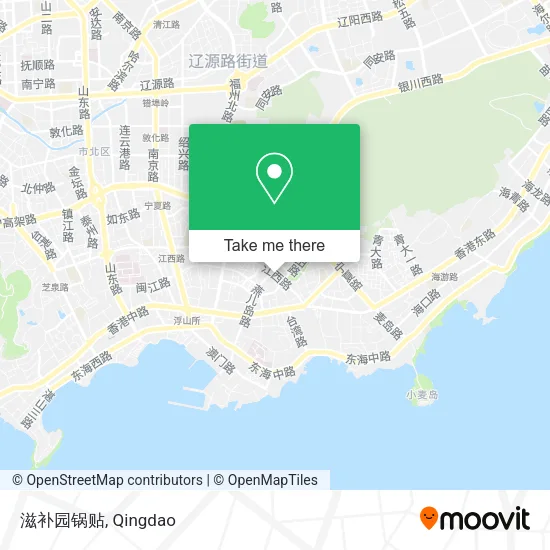 滋补园锅贴 map