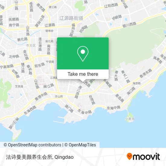 法诗曼美颜养生会所 map