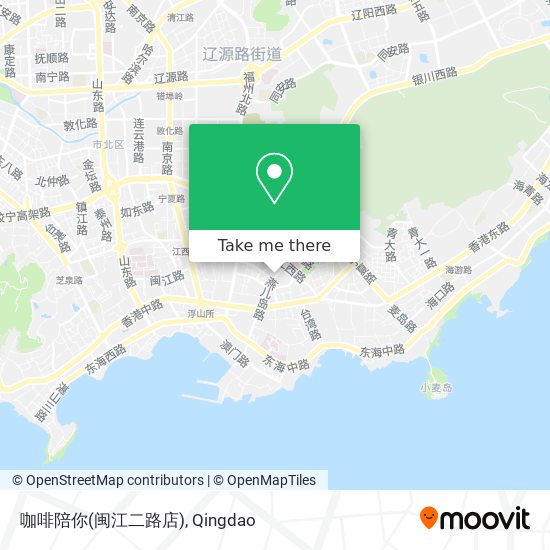 咖啡陪你(闽江二路店) map