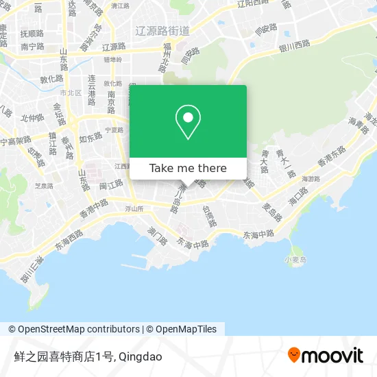 鲜之园喜特商店1号 map