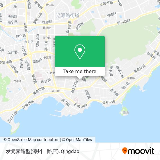 发元素造型(漳州一路店) map