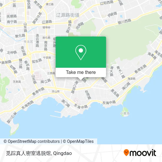觅踪真人密室逃脱馆 map