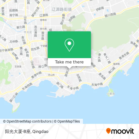 阳光大厦-B座 map