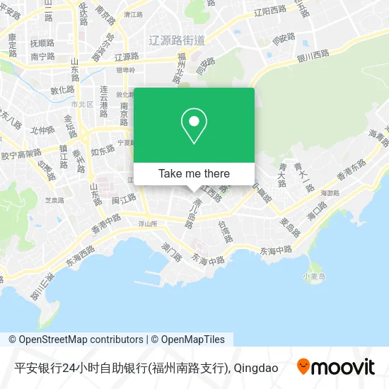 平安银行24小时自助银行(福州南路支行) map