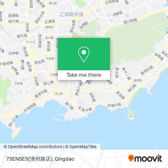 7SENSES(漳州路店) map