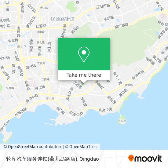 轮库汽车服务连锁(燕儿岛路店) map