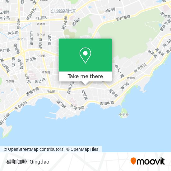 猫咖咖啡 map
