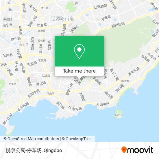 悦泉公寓-停车场 map