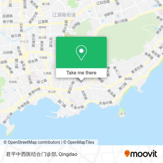 君平中西医结合门诊部 map