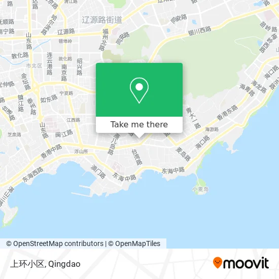 上环小区 map