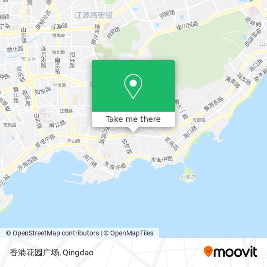 香港花园广场 map