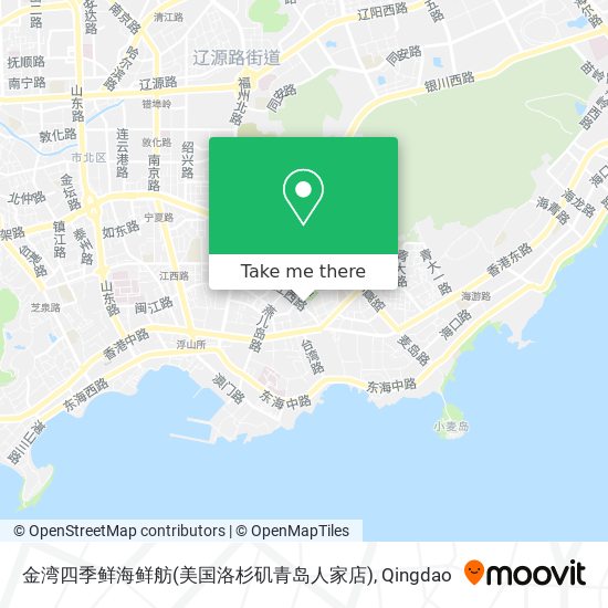 金湾四季鲜海鲜舫(美国洛杉矶青岛人家店) map