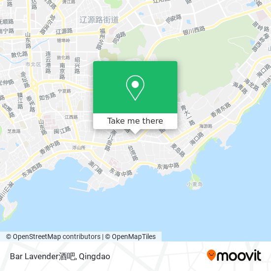 Bar Lavender酒吧 map