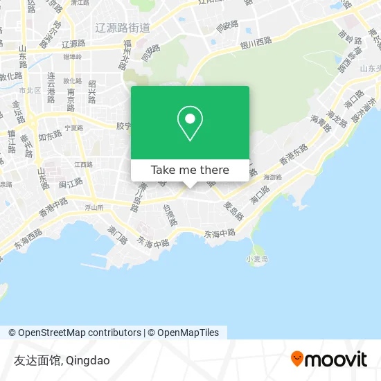 友达面馆 map