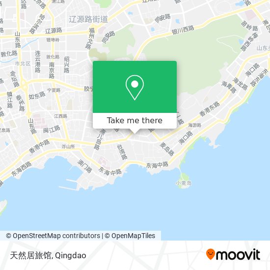 天然居旅馆 map