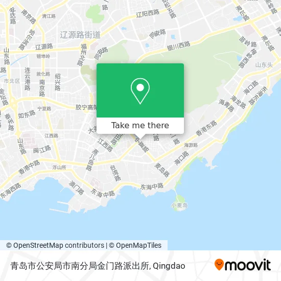 青岛市公安局市南分局金门路派出所 map