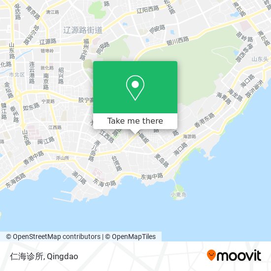 仁海诊所 map