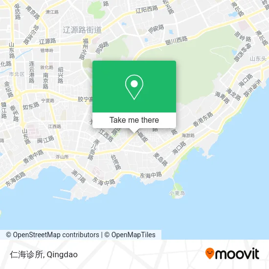 仁海诊所 map