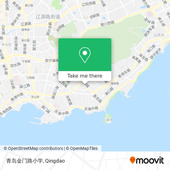 青岛金门路小学 map