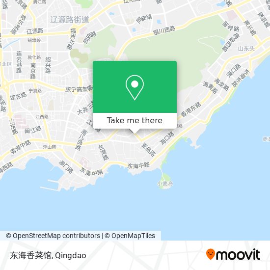 东海香菜馆 map