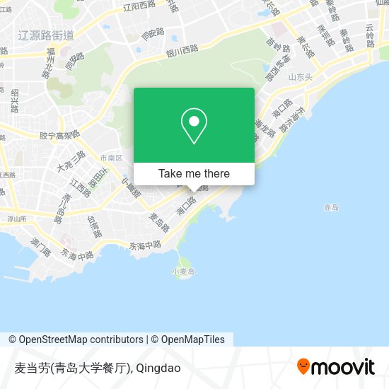 麦当劳(青岛大学餐厅) map