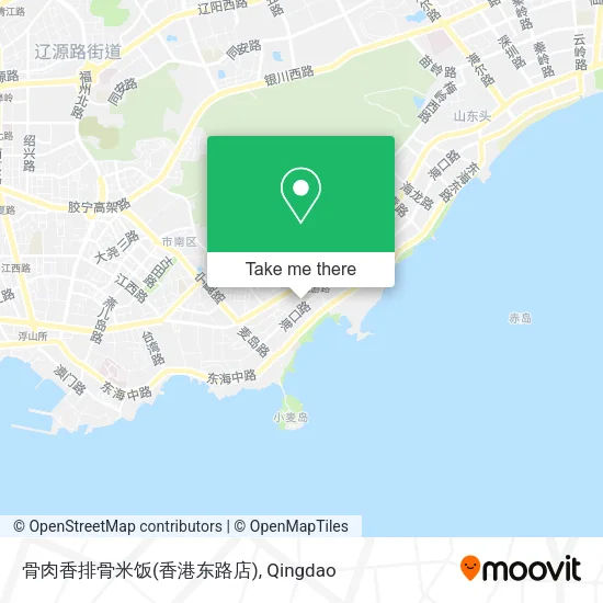 骨肉香排骨米饭(香港东路店) map