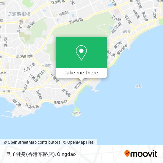 良子健身(香港东路店) map