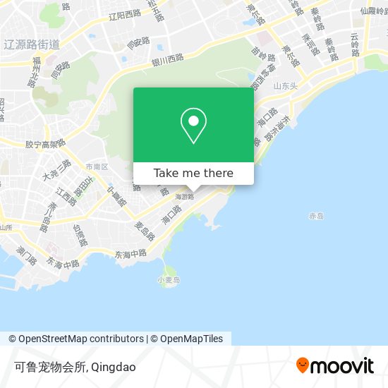 可鲁宠物会所 map