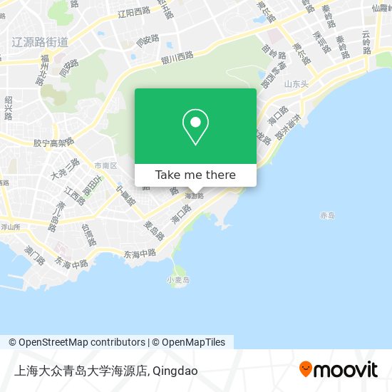 上海大众青岛大学海源店 map
