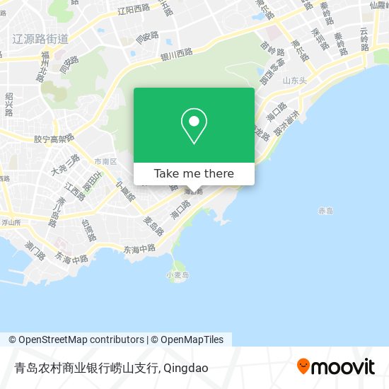 青岛农村商业银行崂山支行 map