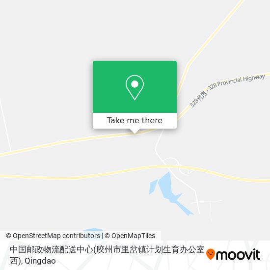 中国邮政物流配送中心(胶州市里岔镇计划生育办公室西) map