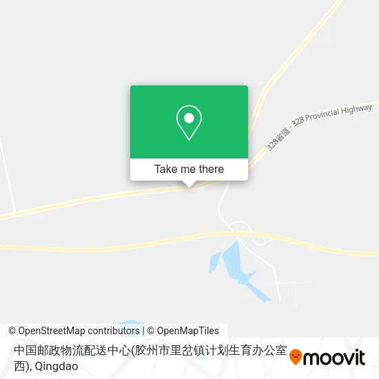 中国邮政物流配送中心(胶州市里岔镇计划生育办公室西) map