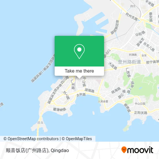 顺喜饭店(广州路店) map