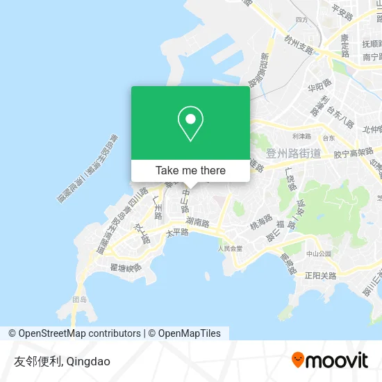 友邻便利 map