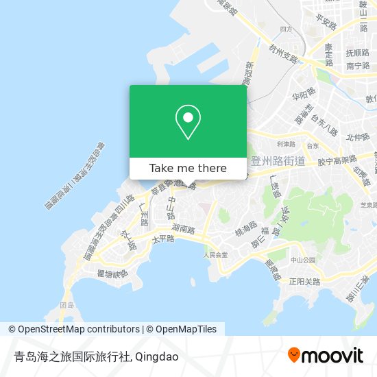 青岛海之旅国际旅行社 map