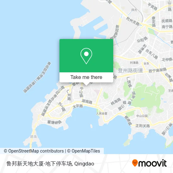 鲁邦新天地大厦-地下停车场 map