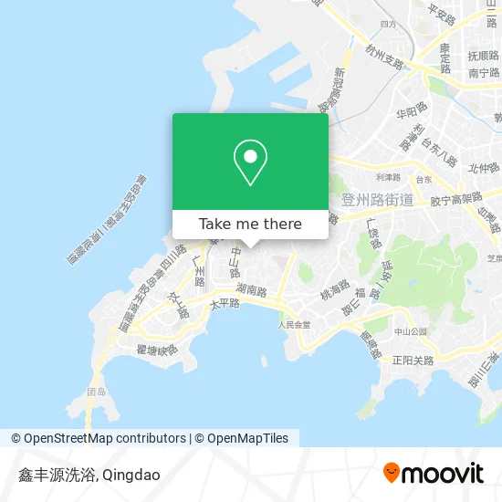 鑫丰源洗浴 map