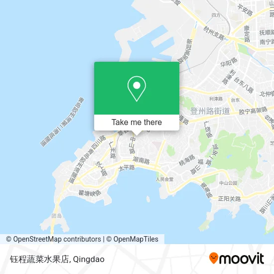 钰程蔬菜水果店 map