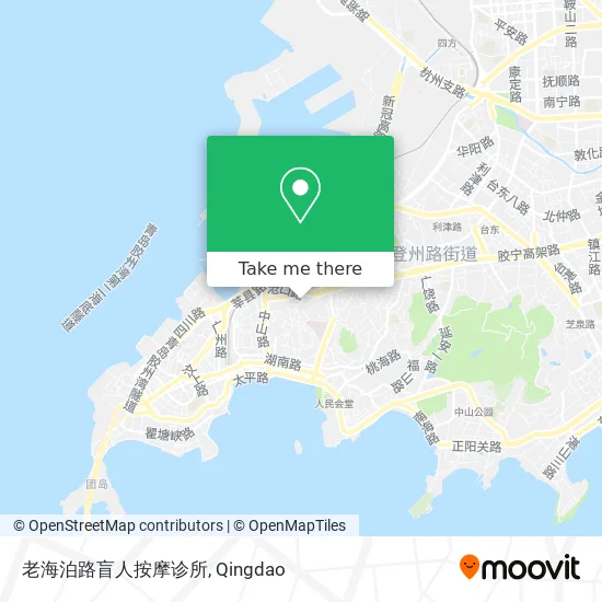 老海泊路盲人按摩诊所 map