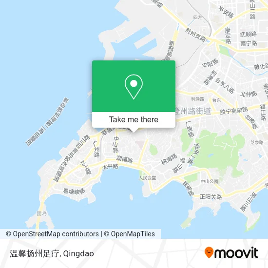 温馨扬州足疗 map