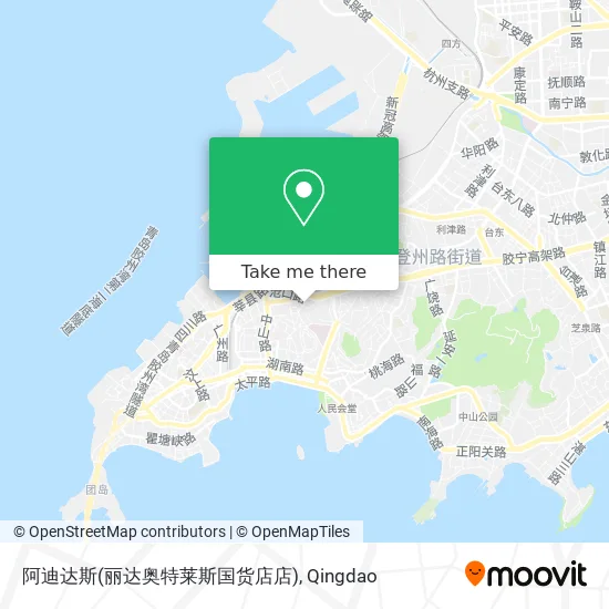 阿迪达斯(丽达奥特莱斯国货店店) map