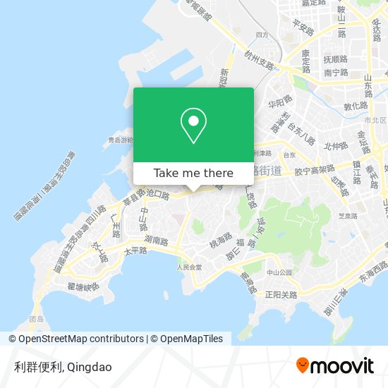 利群便利 map