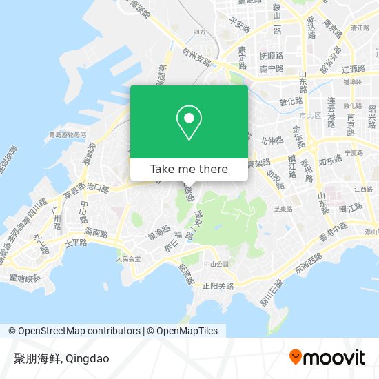 聚朋海鲜 map