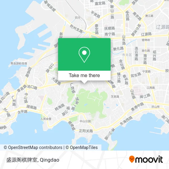 盛源阁棋牌室 map