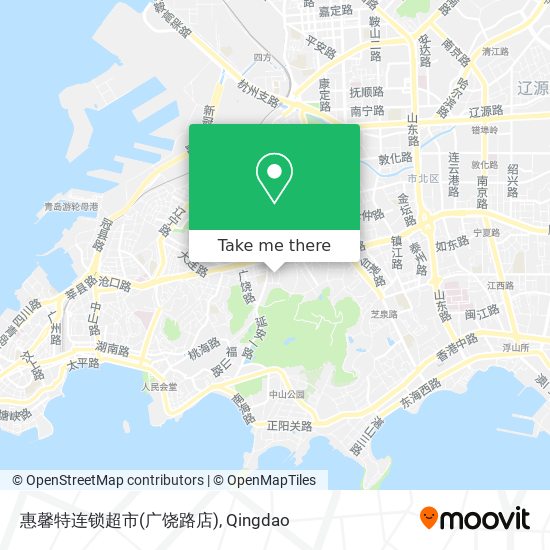 惠馨特连锁超市(广饶路店) map