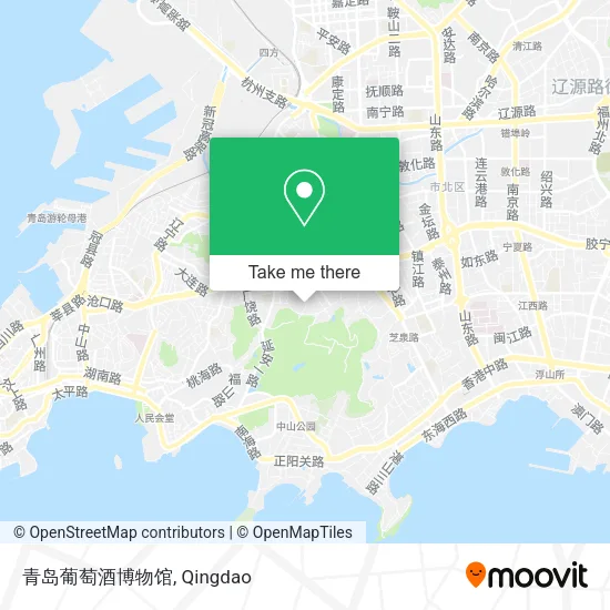 青岛葡萄酒博物馆 map